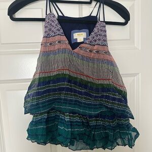 Anthropologie Multicolor Striped Camisole
